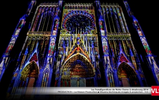 cathedrale strasbourg mapping 3D