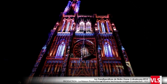 cathedrale strasbourg mapping 3D