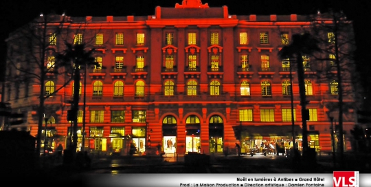 Grand Hotel mapping video antibes
