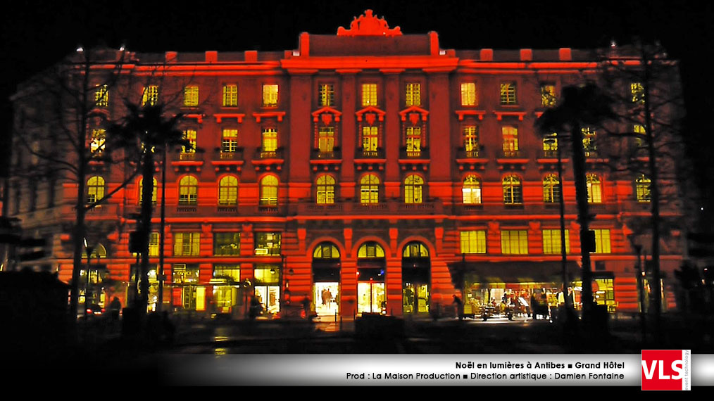 Grand Hotel mapping video antibes