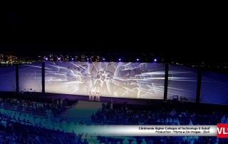 projection-audiovisuelle cérémonie Dubai