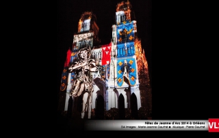 projection-mapping-3d cathédral Orléans VLS