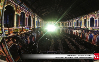 beaux art paris Projection video vls