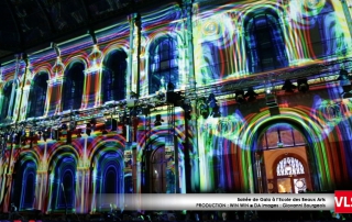 Projection video beaux art paris VLS