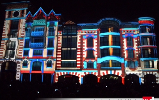 mapping 3D sur bâtiment a arcachon