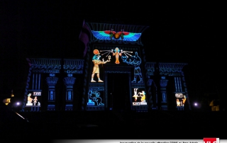 projection-mapping-3d a asterix
