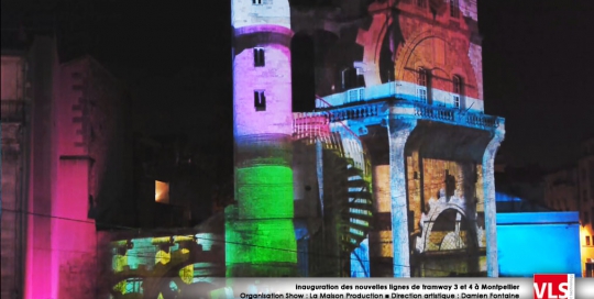 Projection mapping 3D a montpellier