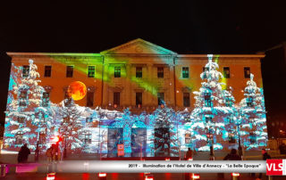 Annecy Hoetl de Ville Spectacle de fin d'année "La Belle Epoque" Noel des Alpes 2019