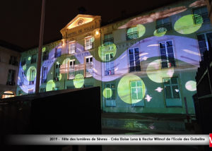 mapping Fete des lumière de Sèvres