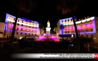 Mapping Festival 1769 Naitre à Ajaccio