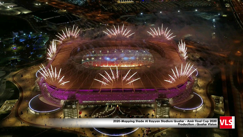 Mapping Stade Al Rayyan Stadium Quatar - Amir Final Cup 2020