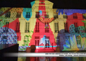 Mapping video fete des llumières de Sèvres 2020