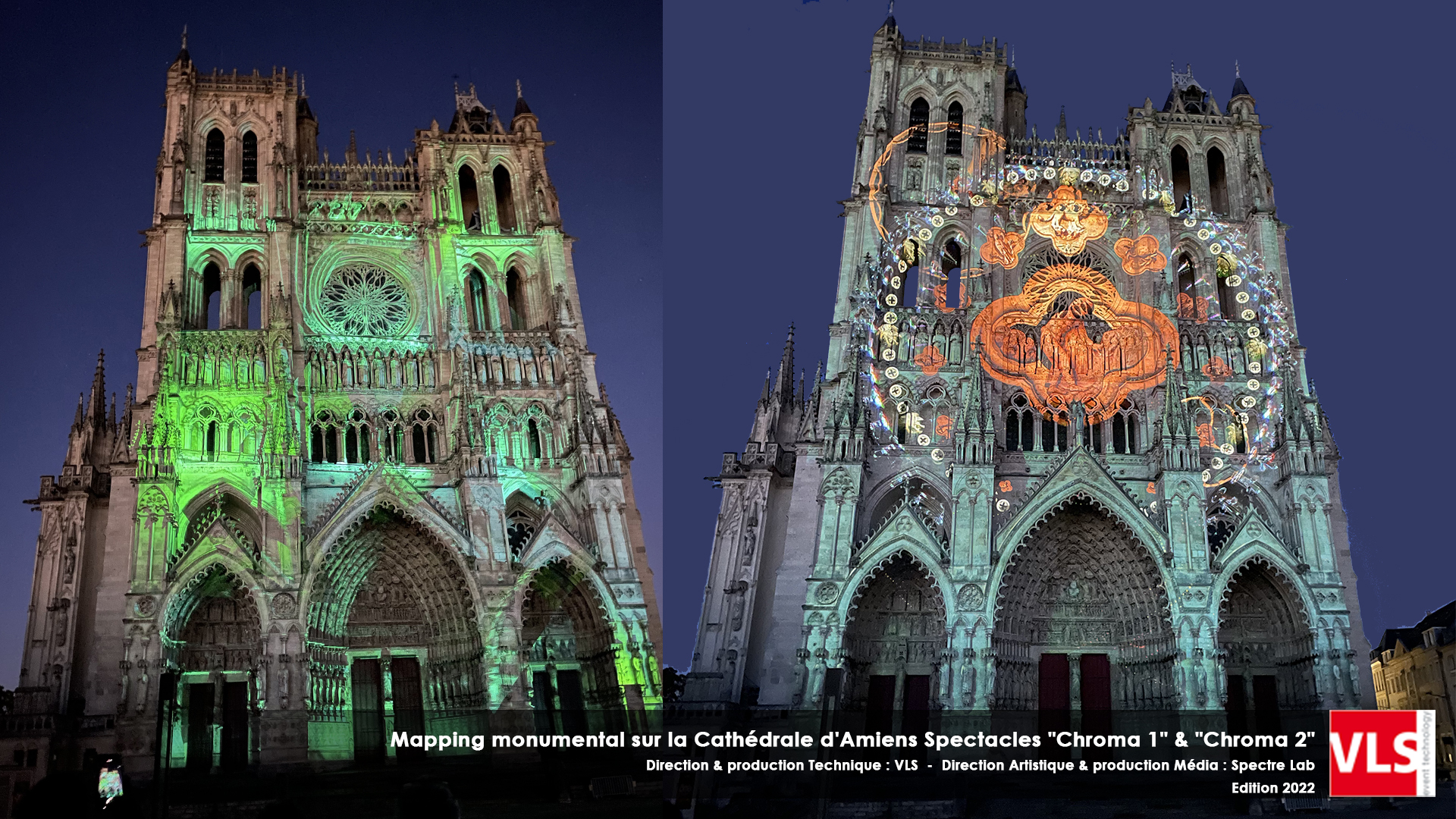 2022- Mapping VLS Amiens Spectacle Chroma 1 Chroma 2 Spectre Leb