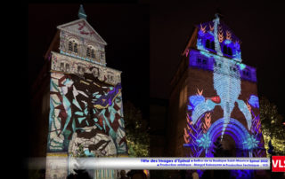 Epinal Fete des images sept 2022 mapping video son et lumière spectacle Luth aux enfers