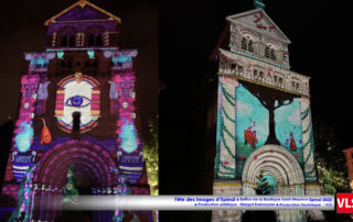 Epinal Fete des images sept 2022 mapping video son et lumière spectacle Luth aux enfers