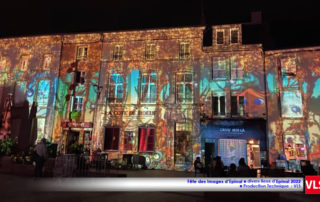 Epinal Fete des images sept 2022 mapping video son et lumière spectacle