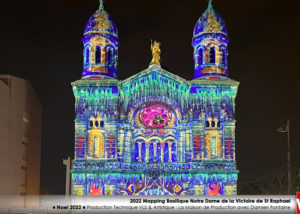 2022-Mapping-de-Noel-Basilique-Notre-Dame-St-Raphael