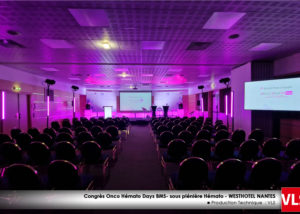 2023-congres-Onco-Hemato-Days-West-Hotel-de-Nantes-BMS-Production technique audiovisuel & décor VLS stand decoscratch tube titan astera